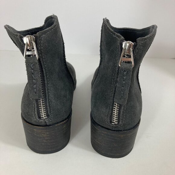 Womens Dolce Vita Suede Tucker Bootie Charcoal 8.5 - Picture 5 of 8